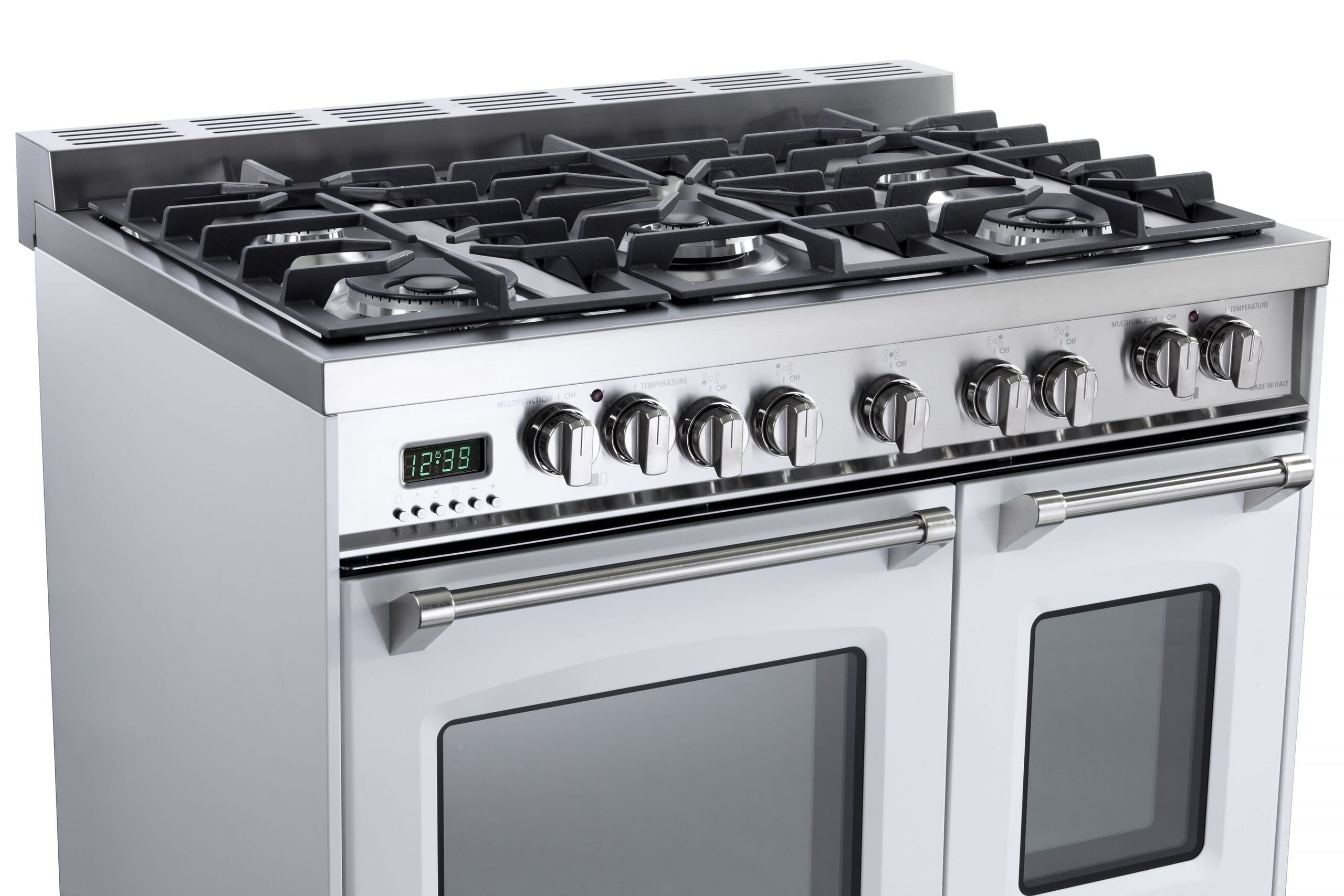 Verona VPFSGE365W White 36" Dual Fuel Single Oven Range - Prestige Series