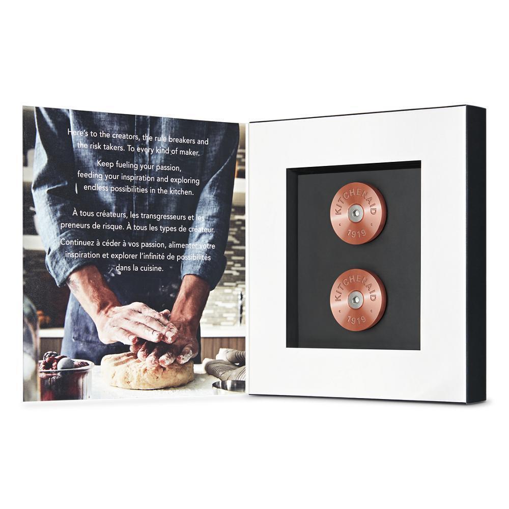 Amana W11368841CF Kitchenaid® Commercial-Style Range Handle Medallion Kit