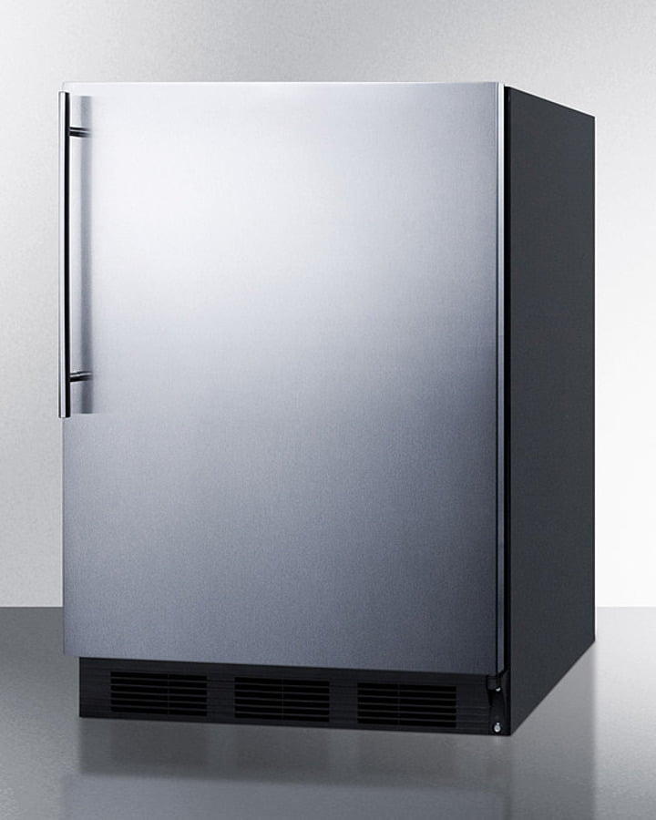 Summit FF63BKBISSHV 24" Wide Built-In All-Refrigerator