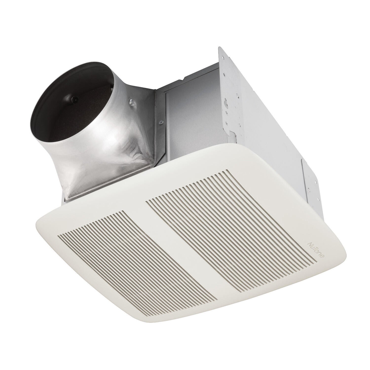 Broan QTXEN150 Broan-Nutone® Steel Roof Cap For 6-Inch Round Duct With Backdraft Damper And Bird Screen, Black