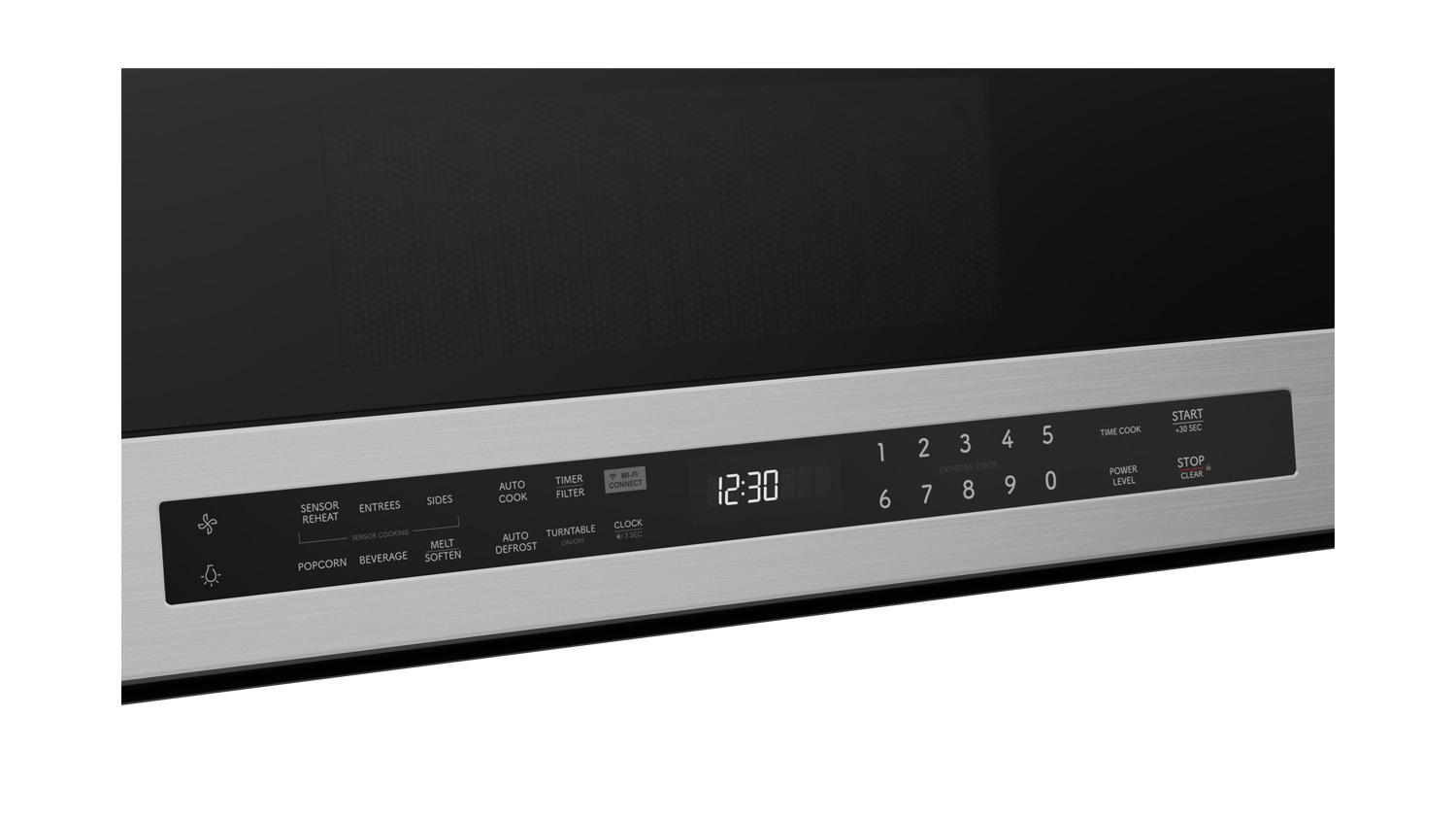 Sharp SMO1759JS 1.7 Cu. Ft. Smart Over-The-Range Microwave Oven