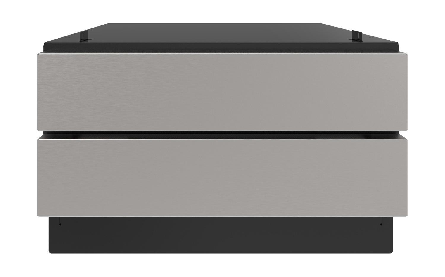 Sharp SKCD24U0GS 24 In. Under The Counter Convection Microwave Drawer Oven Pedestal