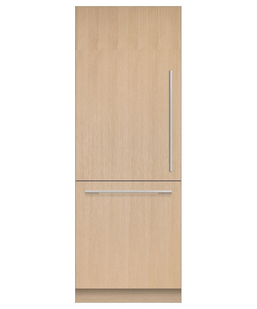 Fisher & Paykel RS2484WRU1 Integrated Refrigerator Freezer, 24", Ice & Water