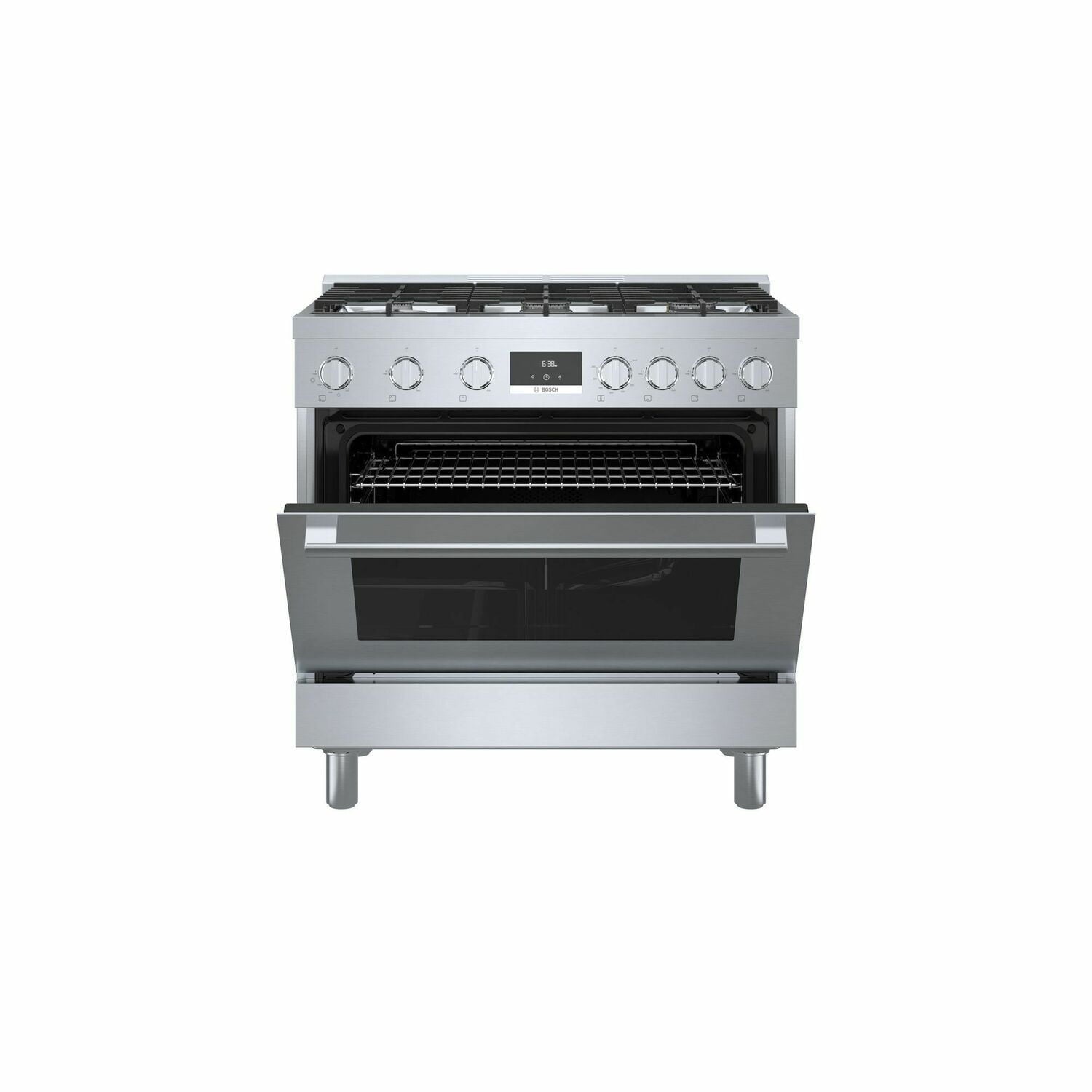Bosch HGS8655UC 800 Series Gas Freestanding Range 36'' Stainless Steel Hgs8655Uc