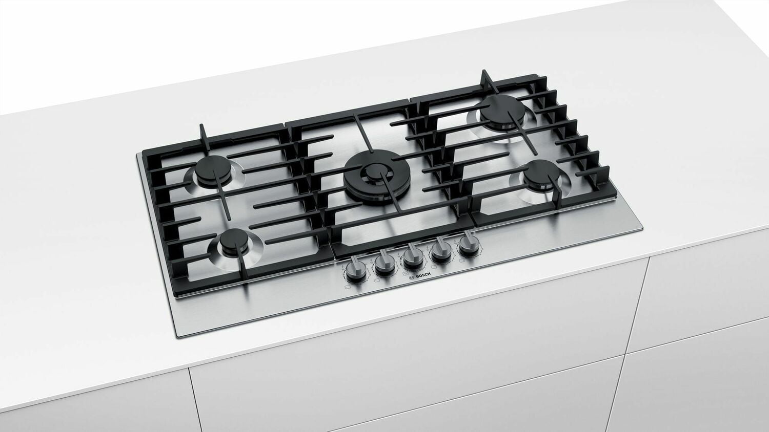 Bosch NGM8657UC 800 Series Gas Cooktop 36'' Stainless Steel Ngm8657Uc