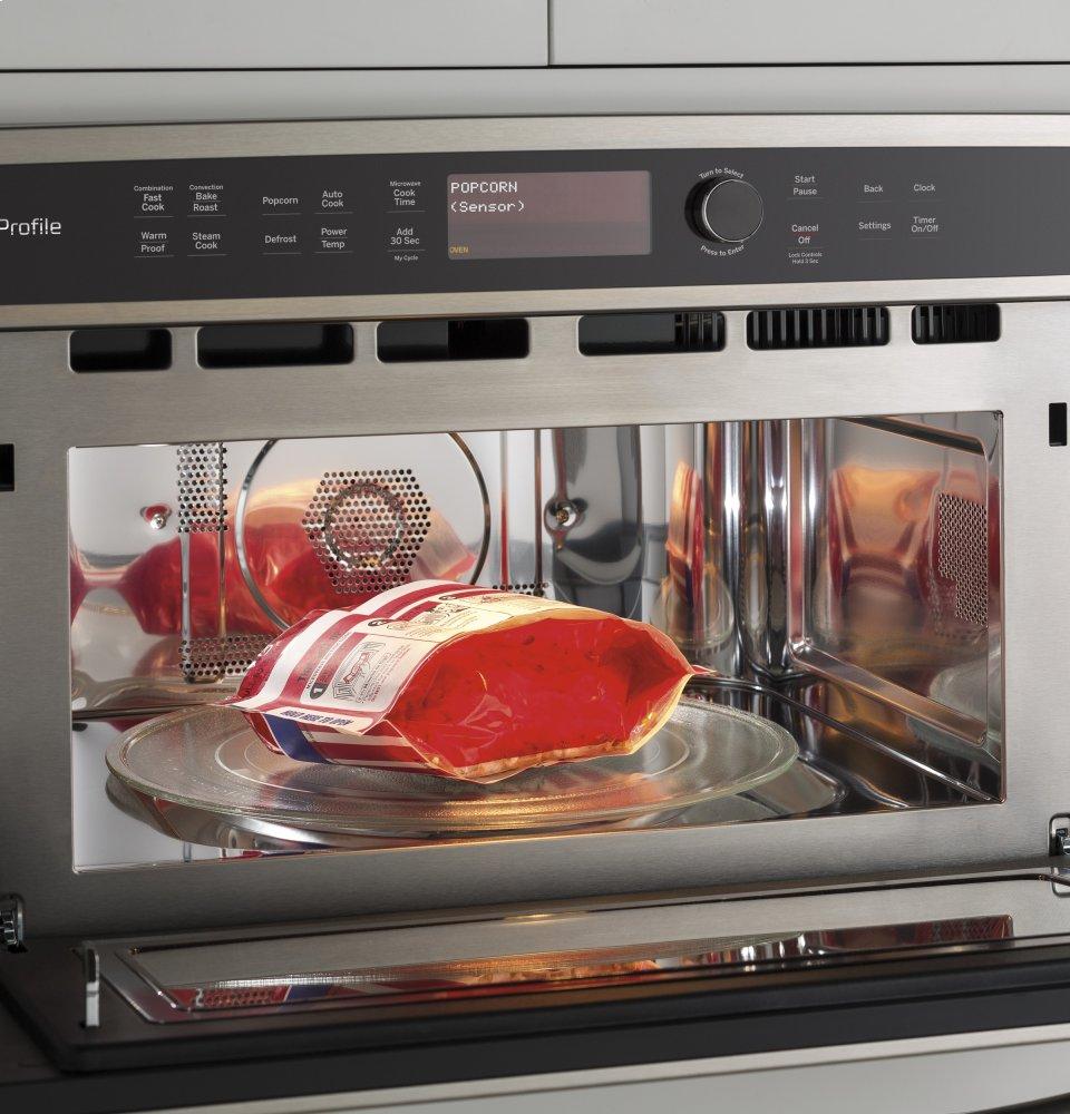 Ge Appliances PWB7030SLSS Ge Profile™ Built-In Microwave/Convection Oven