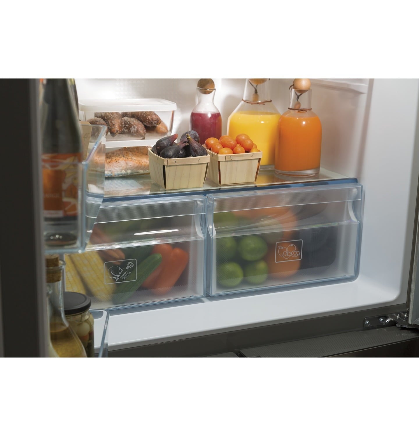 Haier HRQ16N3BGS 16.4 Cu. Ft. Quad Door Refrigerator