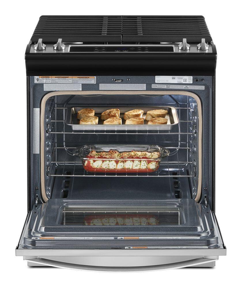 Whirlpool WEG515S0LS 5.0 Cu. Ft. Whirlpool® Gas Range With Frozen Bake™ Technology