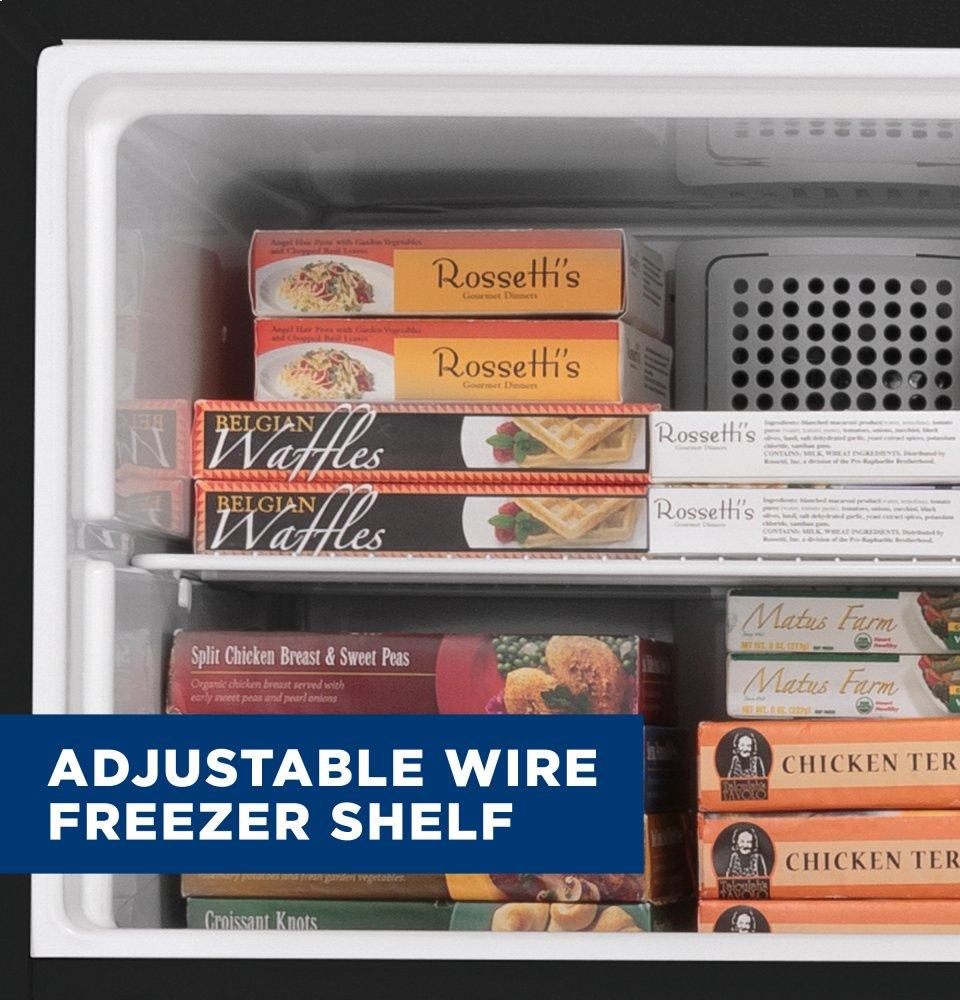 Ge Appliances GTE18DTNRBB Ge® Energy Star® 17.5 Cu. Ft. Top-Freezer Refrigerator