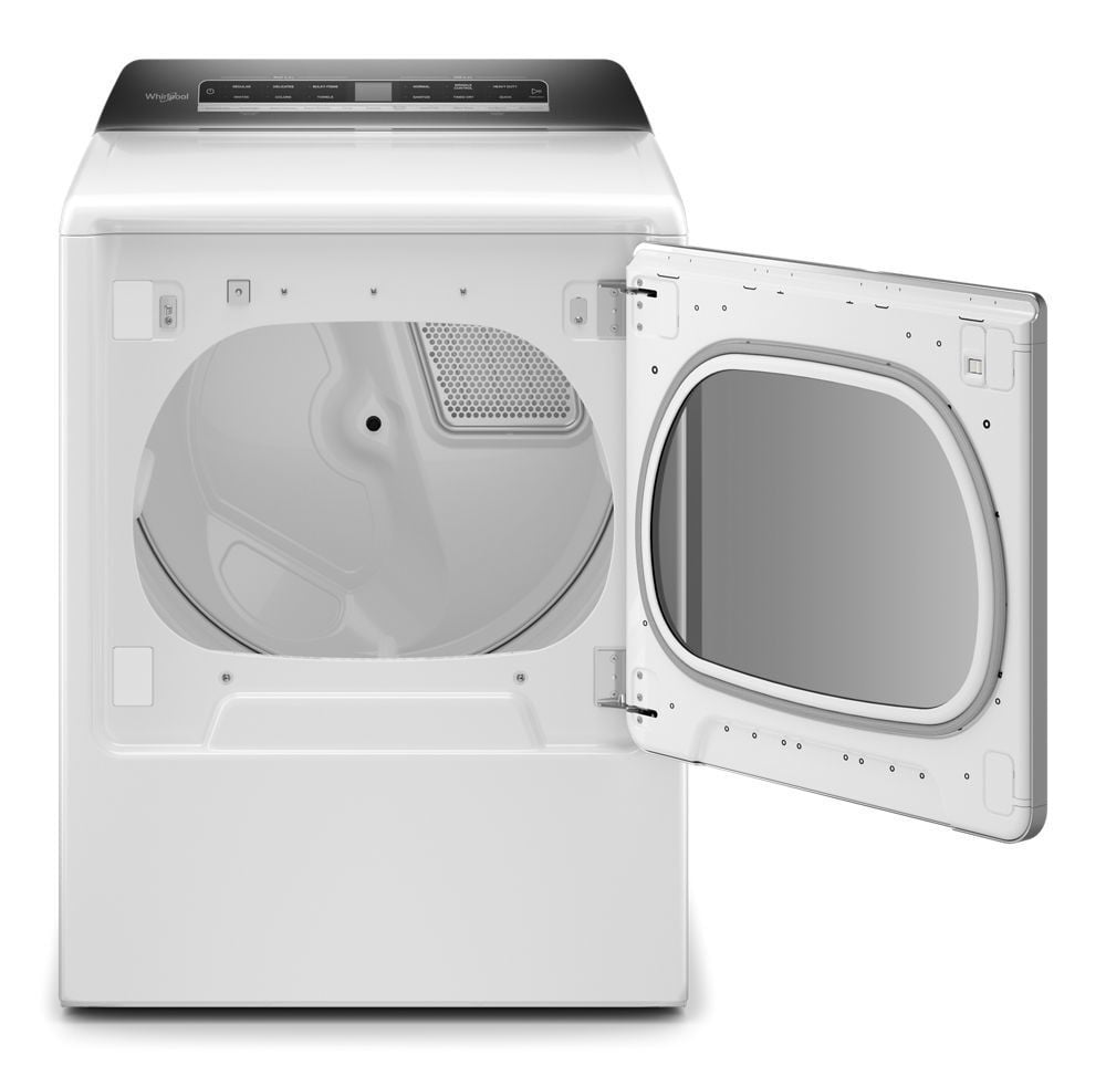 Whirlpool WED8120HW 8.8 Cu. Ft. Smart Capable Top Load Electric Dryer