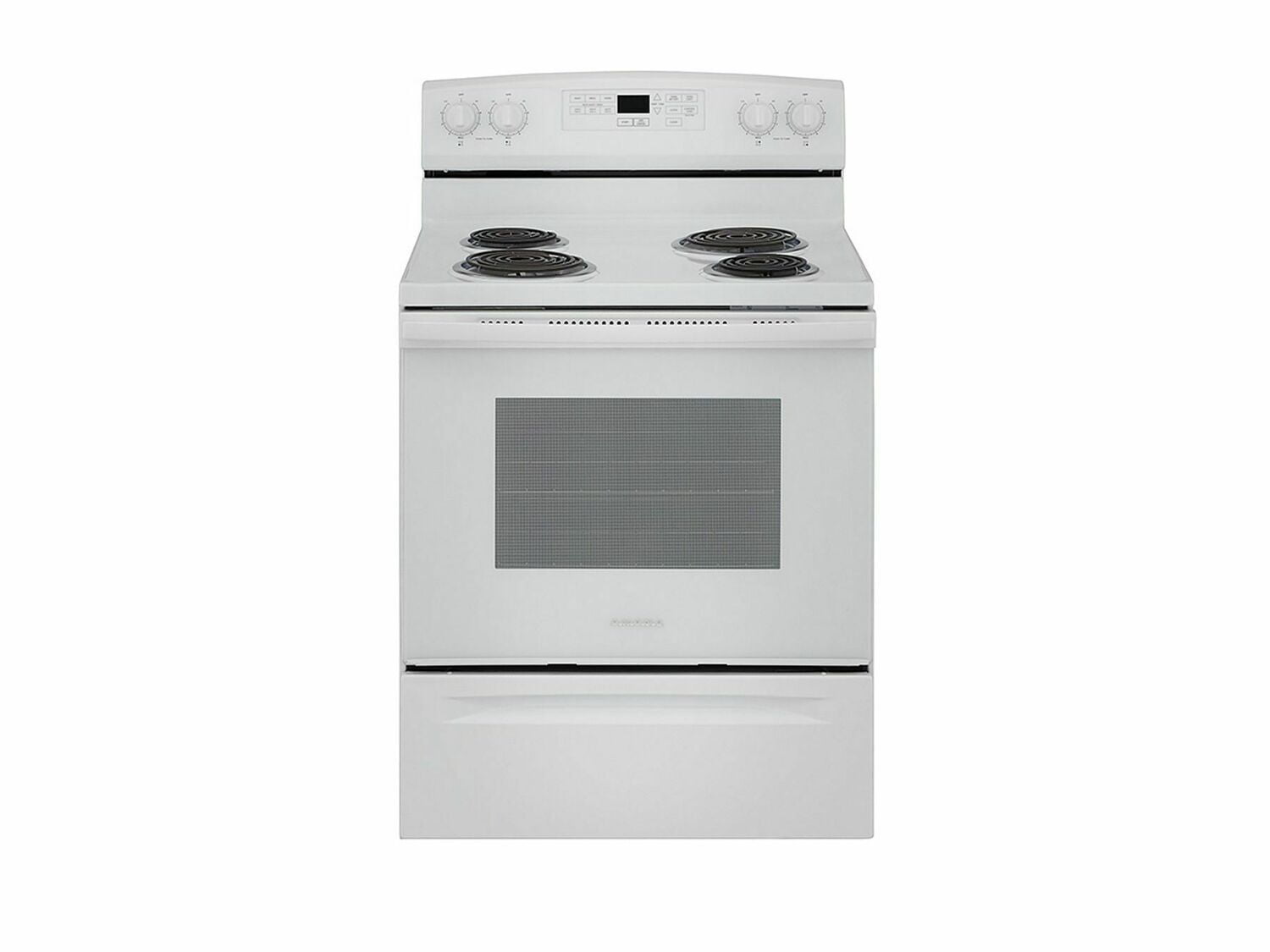 Amana ACR4503SFW 30-Inch Electric Range With Self-Clean Option - White