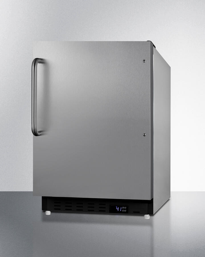 Summit ALR47BCSS 20" Wide Built-In All-Refrigerator, Ada Compliant