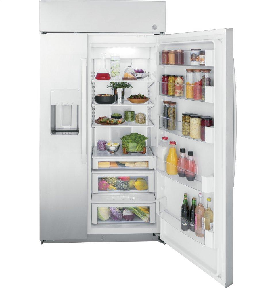 Ge Appliances PSB42YSRSS Ge Profile™ Series 42" Smart Built-In Side-By-Side Refrigerator With Dispenser