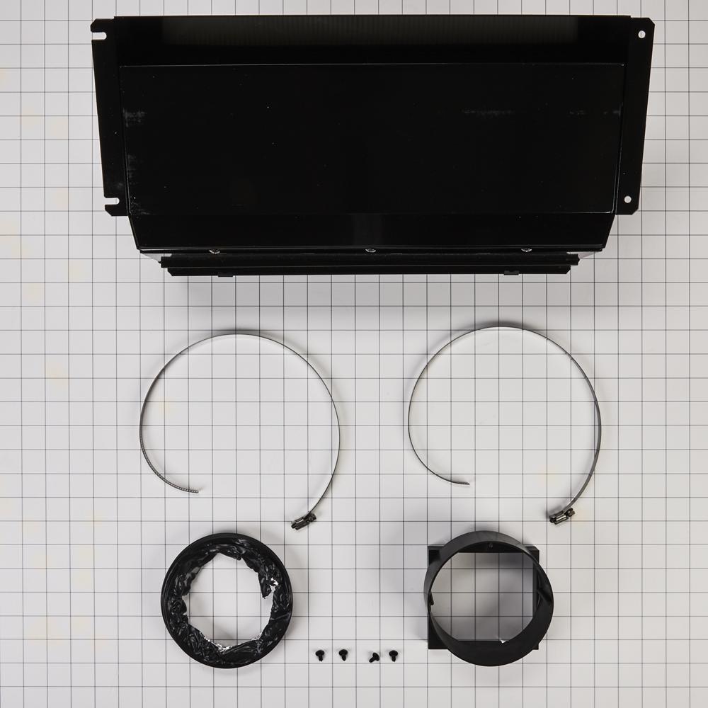 Jennair W10620783 Ductless Downdraft Vent Kit, Black