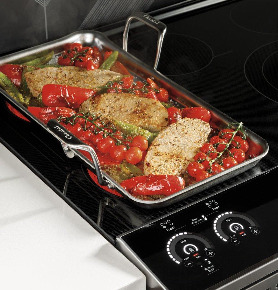 Ge Appliances PSS93YPFS Ge Profile™ 30" Smart Slide-In Electric Convection Fingerprint Resistant Range With No Preheat Air Fry