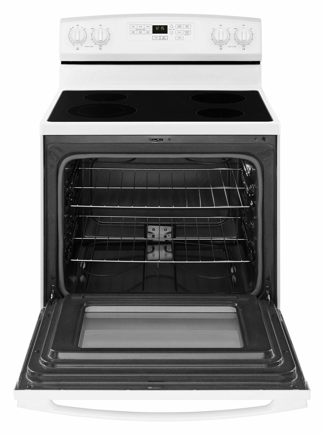 Amana AER6603SFW 30-Inch Electric Range With Self-Clean Option - White