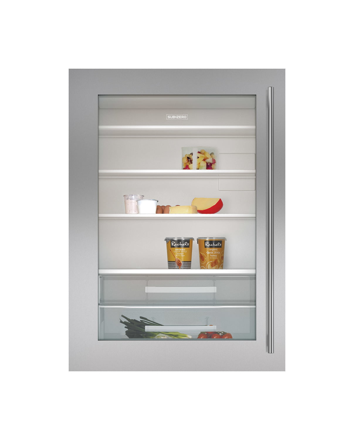Sub-Zero 7030232 Stainless Steel Flush Inset Door Panel With Tubular Handle