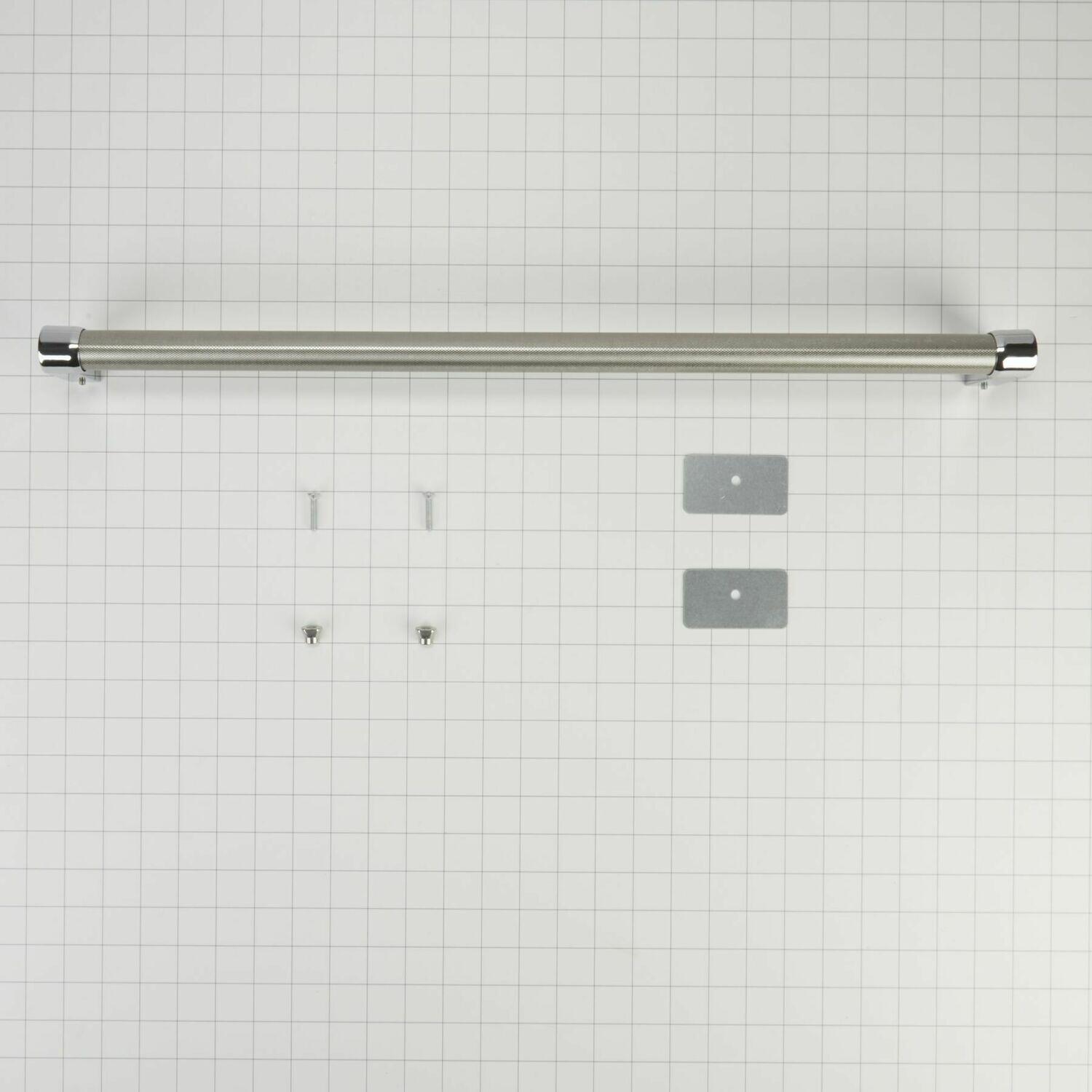 Kitchenaid W11247090 Handle Kit W/ Two Red Medallions For Panel-Ready Undercounter Refrigerator - Stainless Steel