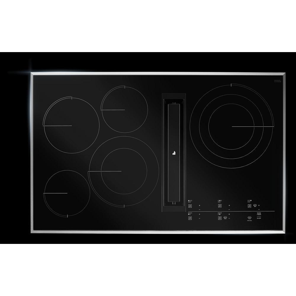Jennair JED4536KS 36" Lustre Trim Electric Radiant Downdraft Cooktop With Tap Touch Controls