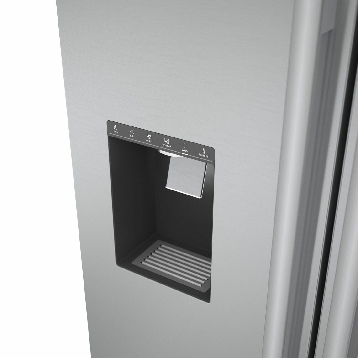 Bosch B36CD50SNS 500 Series French Door Bottom Mount Refrigerator 36'' Easy Clean Stainless Steel B36Cd50Sns