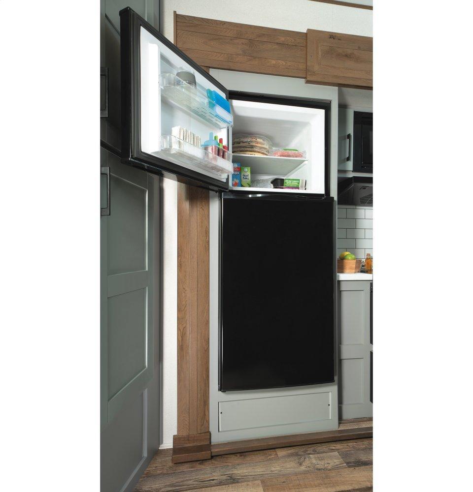 Ge Appliances GPV10FGNBB Ge® 9.8 Cu. Ft. 12 Volt Dc Power Top-Freezer Refrigerator