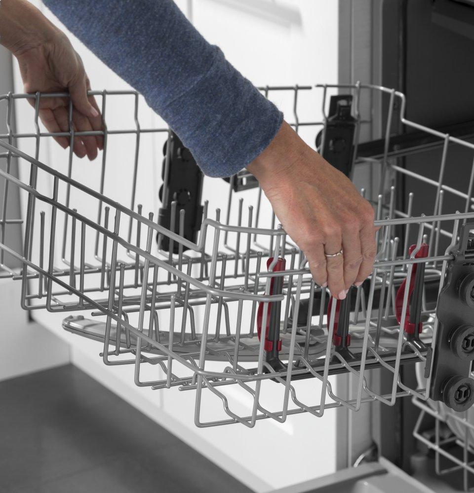 Ge Appliances GDF630PGMBB Ge® Front Control With Plastic Interior Dishwasher With Sanitize Cycle & Dry Boost