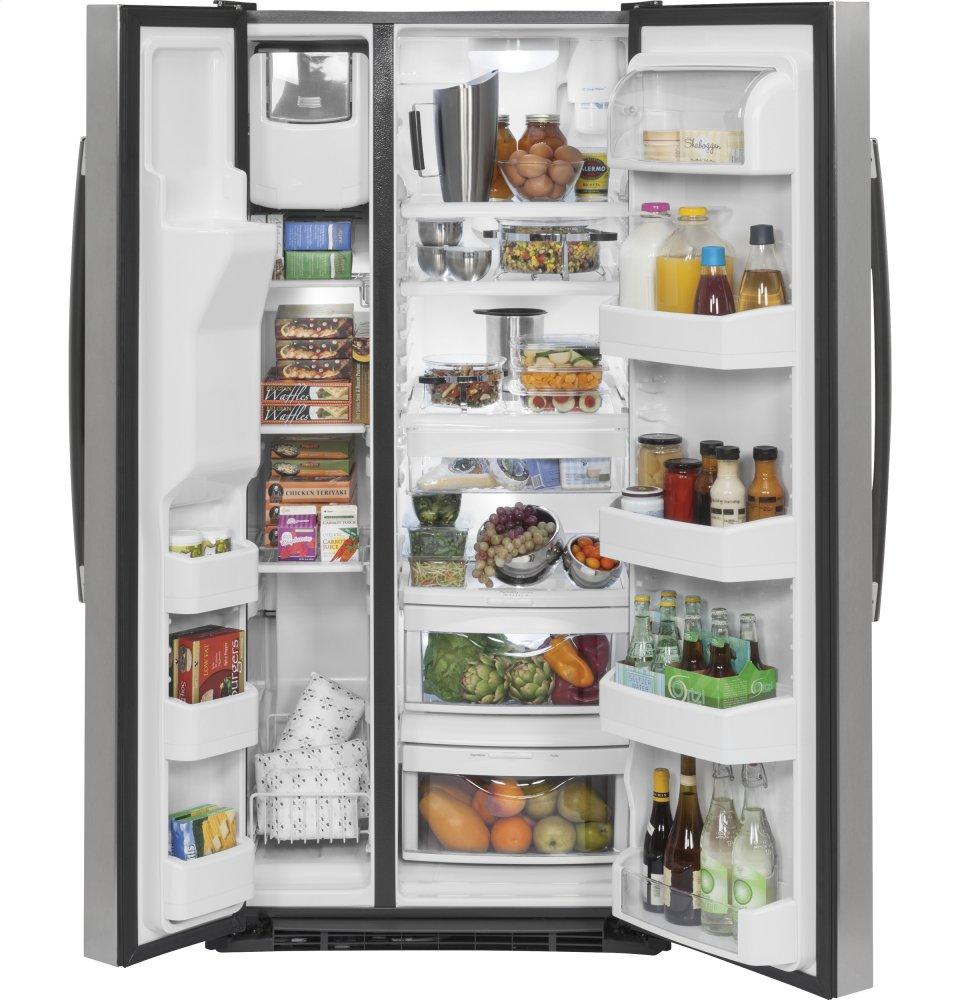 Ge Appliances GSE23GSKSS Ge® Energy Star® 23.2 Cu. Ft. Side-By-Side Refrigerator