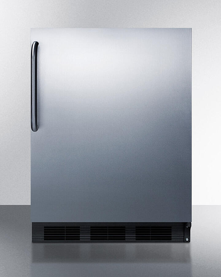Summit CT663BKCSSADA 24" Wide Built-In Refrigerator-Freezer, Ada Compliant