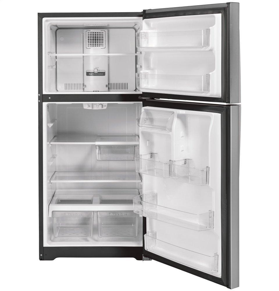 Ge Appliances GTS22KYNRFS Ge® 21.9 Cu. Ft. Top-Freezer Refrigerator