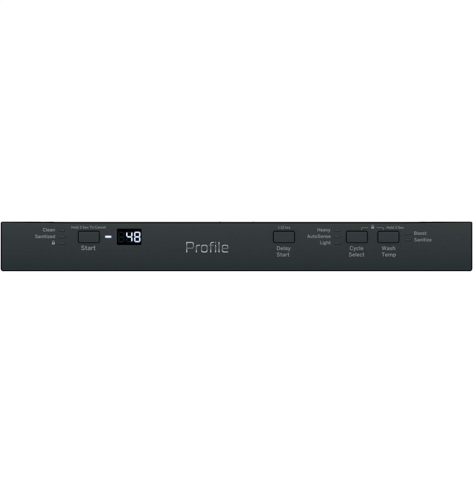Ge Appliances PDT145SGLBB Ge Profile™ 18" Ada Compliant Stainless Steel Interior Dishwasher With Sanitize Cycle