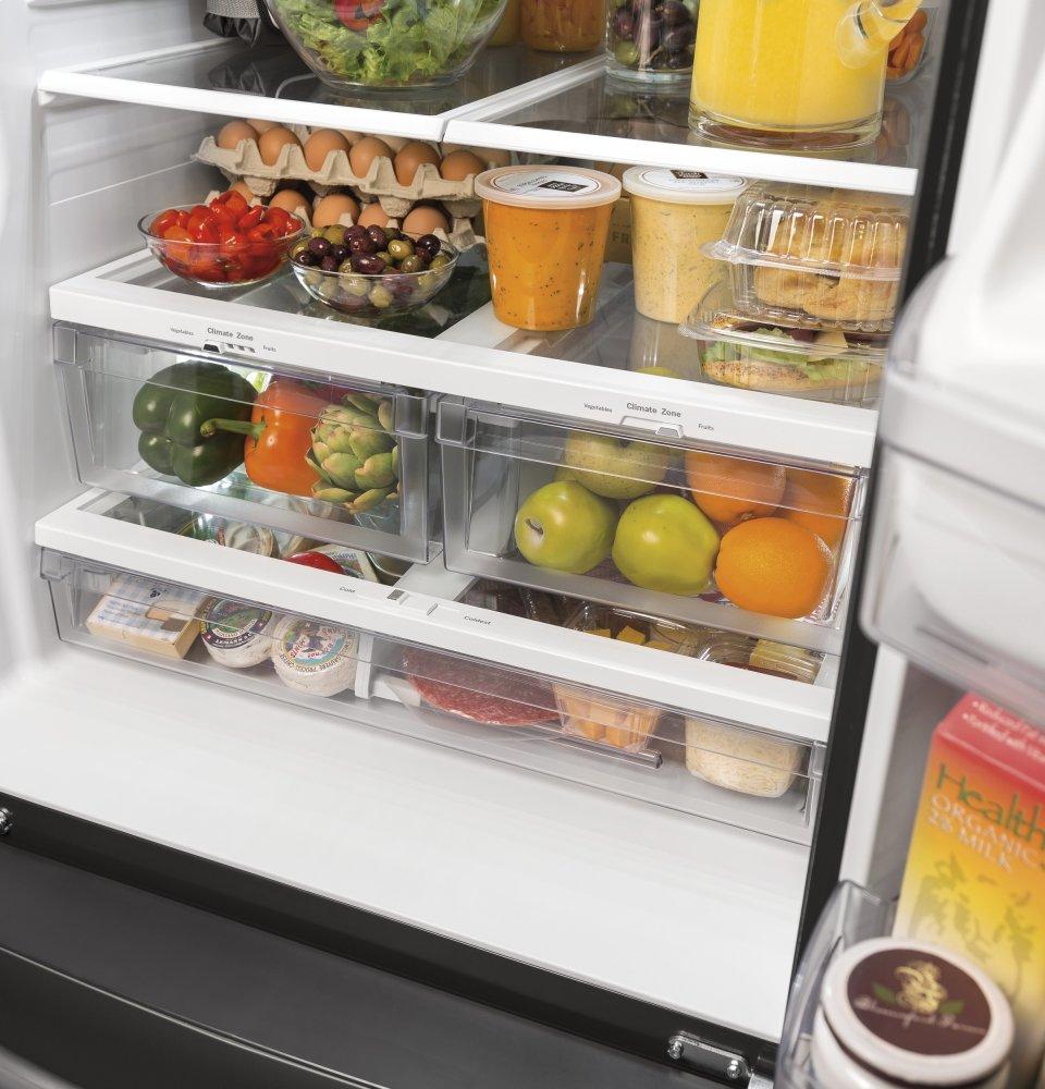 Ge Appliances GNE25JGKBB Ge® Energy Star® 24.7 Cu. Ft. French-Door Refrigerator