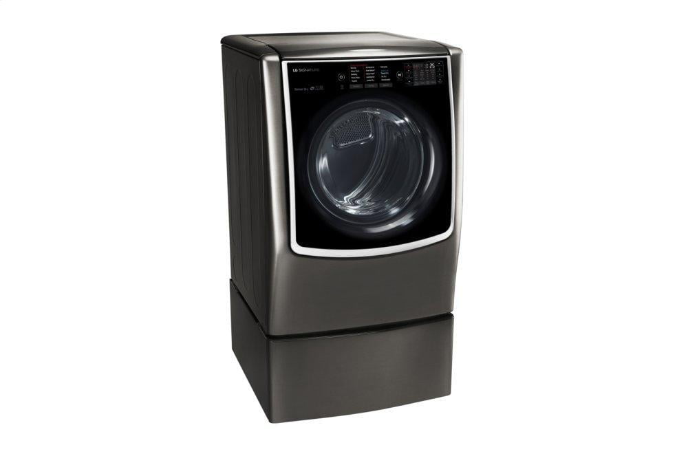 Lg DLGX9501K Lg Signature 9.0 Cu. Ft. Large Smart Wi-Fi Enabled Gas Dryer W/ Turbosteam™