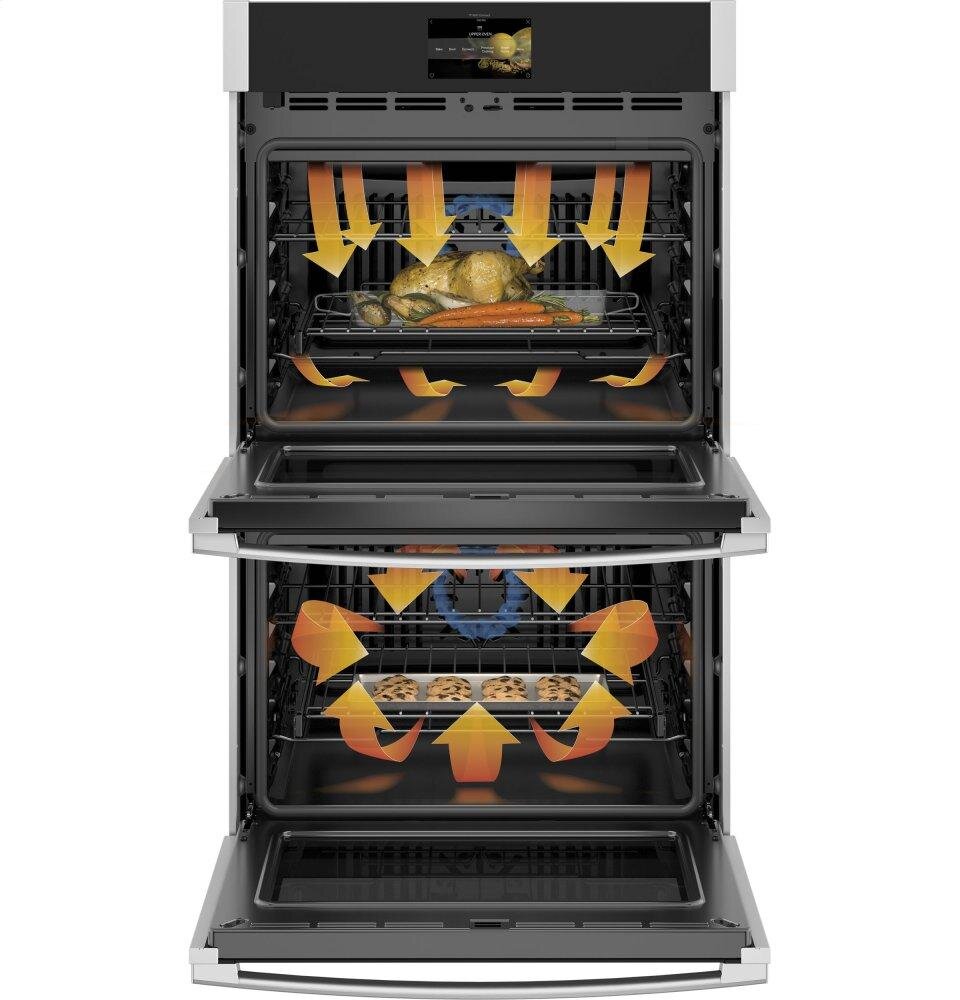Ge Appliances PTD7000SNSS Ge Profile™ 30" Smart Built-In Convection Double Wall Oven With No Preheat Air Fry And Precision Cooking