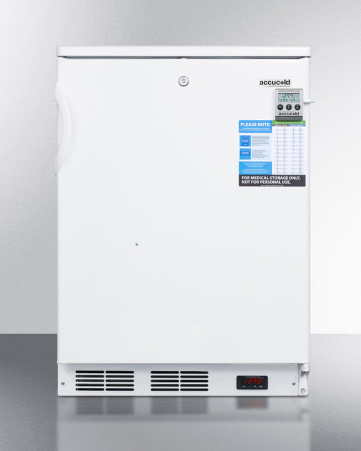 Summit VLT650 Built-In Undercounter Laboratory Freezer Capable Of -35 C (-31 F) Operation