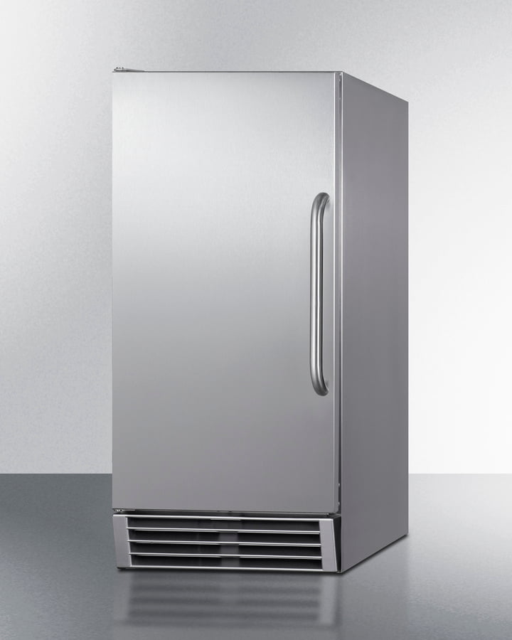 Summit BIM47OSADA Built-In Outdoor 50 Lb. Clear Icemaker, Ada Compliant