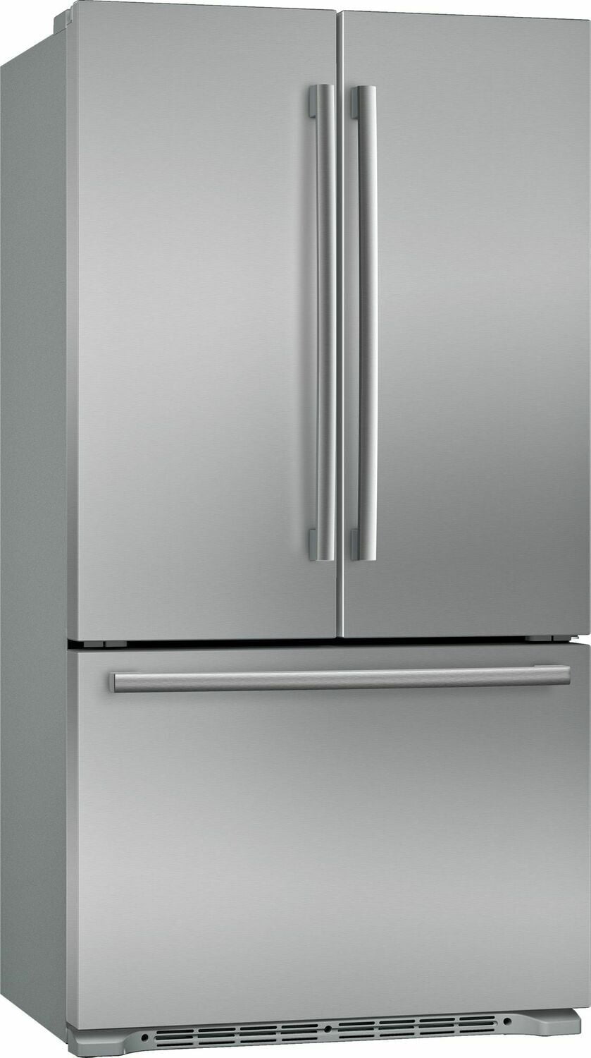 Bosch B21CT80SNS 800 Series French Door Bottom Mount Refrigerator 36'' Easy Clean Stainless Steel B21Ct80Sns