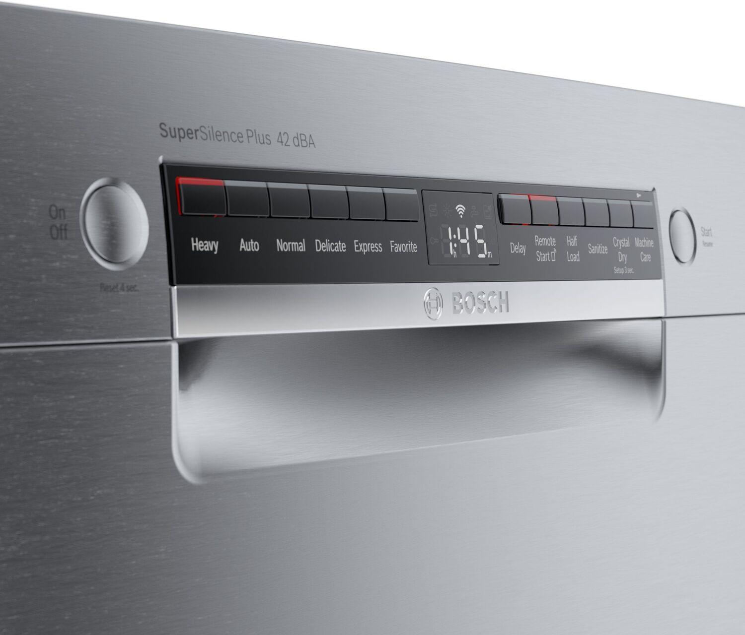 Bosch SGE78C55UC 800 Series Dishwasher 24" Stainless Steel Sge78C55Uc