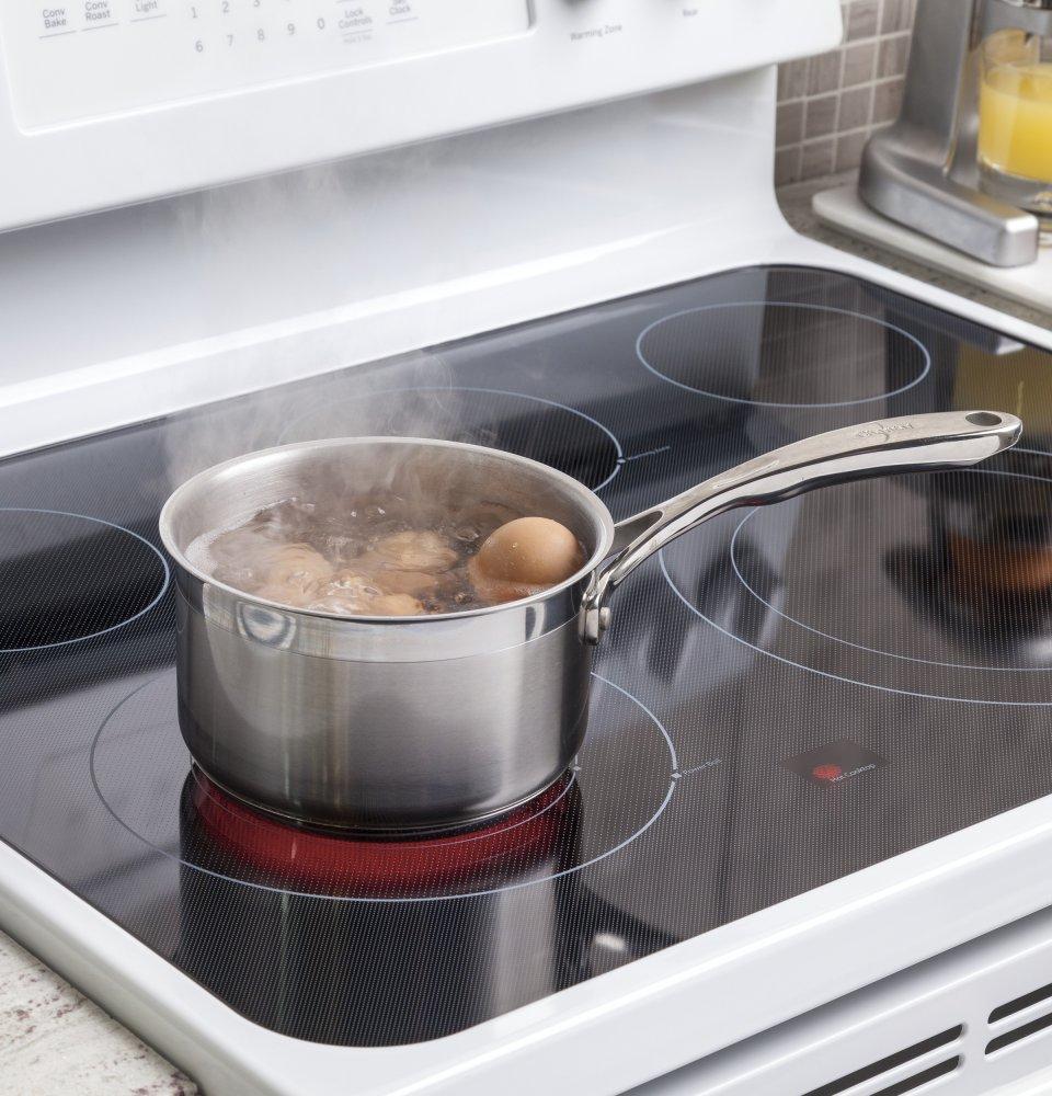 Ge Appliances JB655DKWW Ge® 30" Free-Standing Electric Convection Range