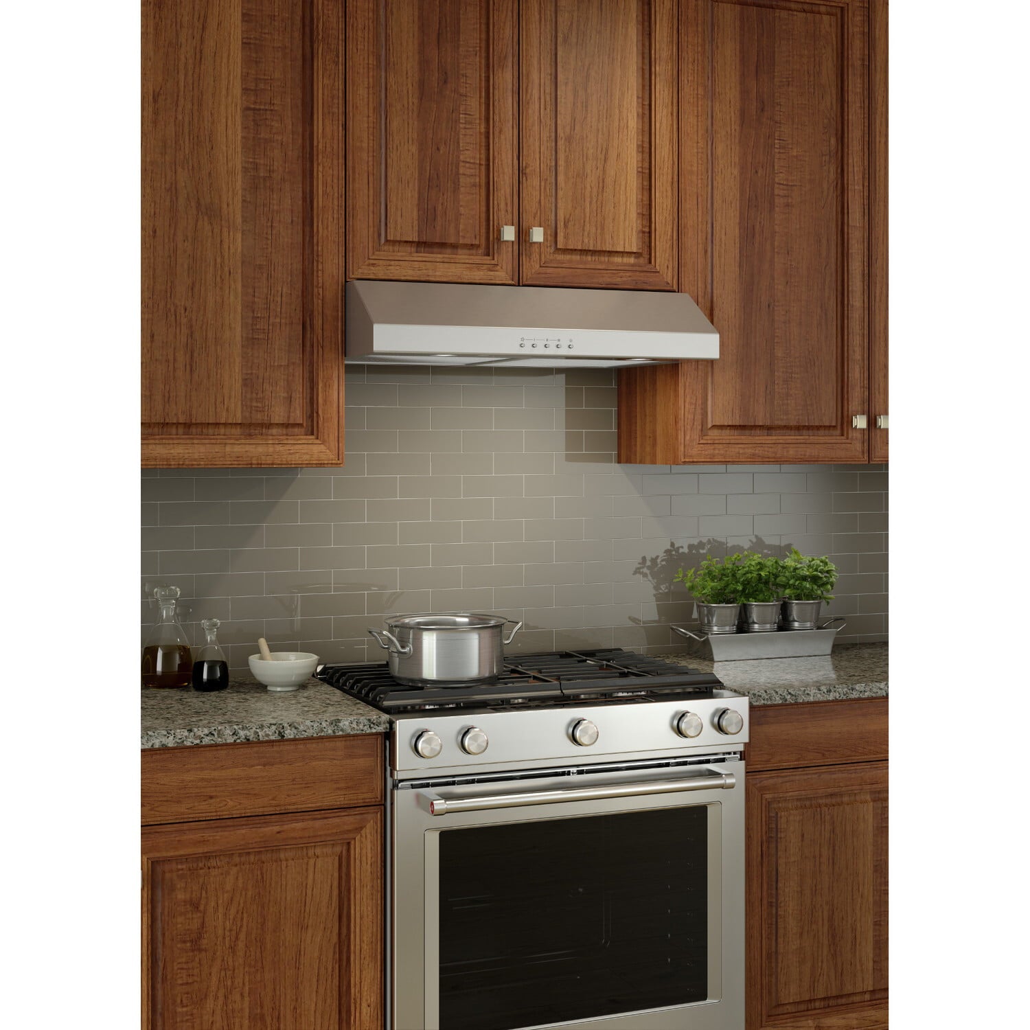 Broan BCSQ130SS Broan® 30-Inch Convertible Under-Cabinet Range Hood W/ Led Light, Stainless Steel