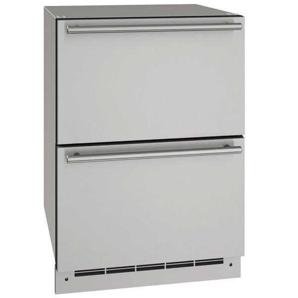 U-Line UODR124SS61A 24" Outdoor Refrigerator Drawers With Stainless Solid Finish (115 V/60 Hz Volts /60 Hz Hz)