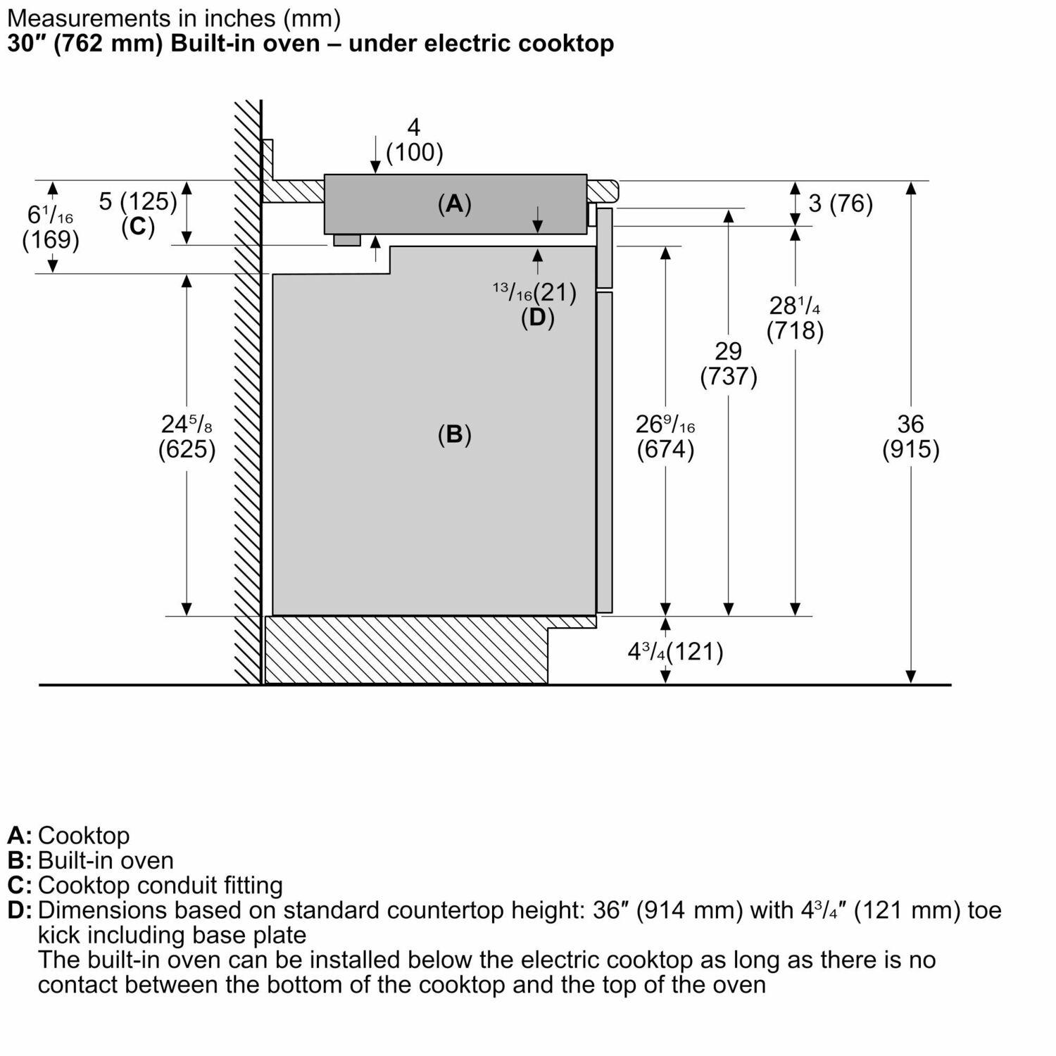 Bosch NET8669UC 800 Series Electric Cooktop 36'' Black, Surface Mount Without Frame Net8669Uc