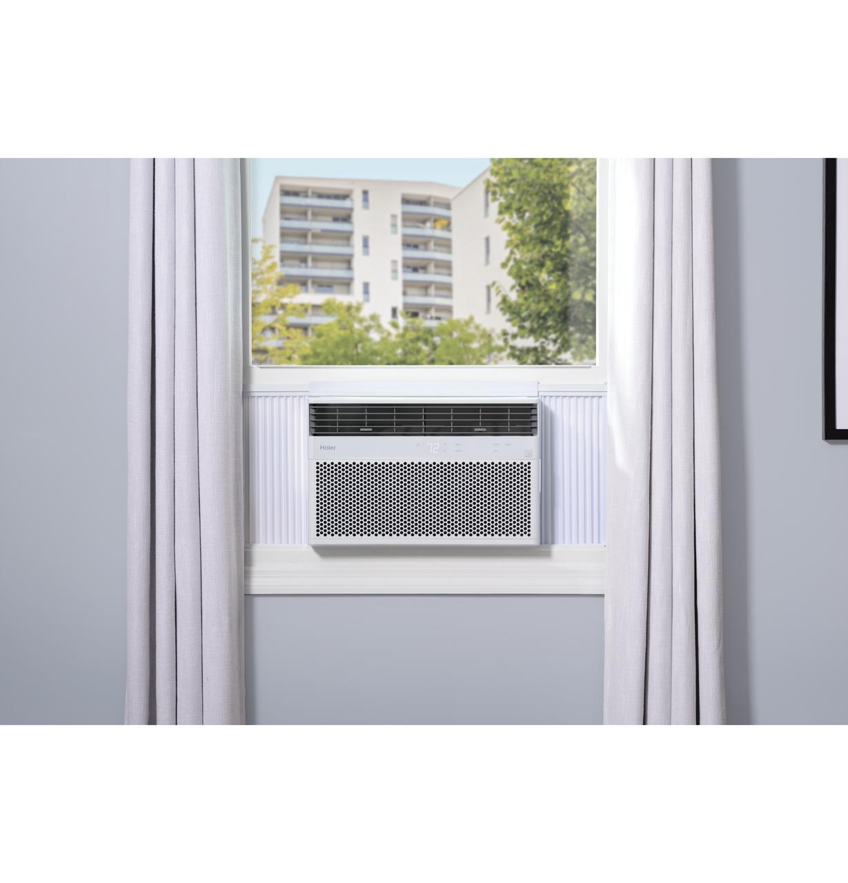 Haier QHEK14AC Haier 14,000 Btu Smart Electronic Window Air Conditioner For Large Rooms Up To 700 Sq. Ft.