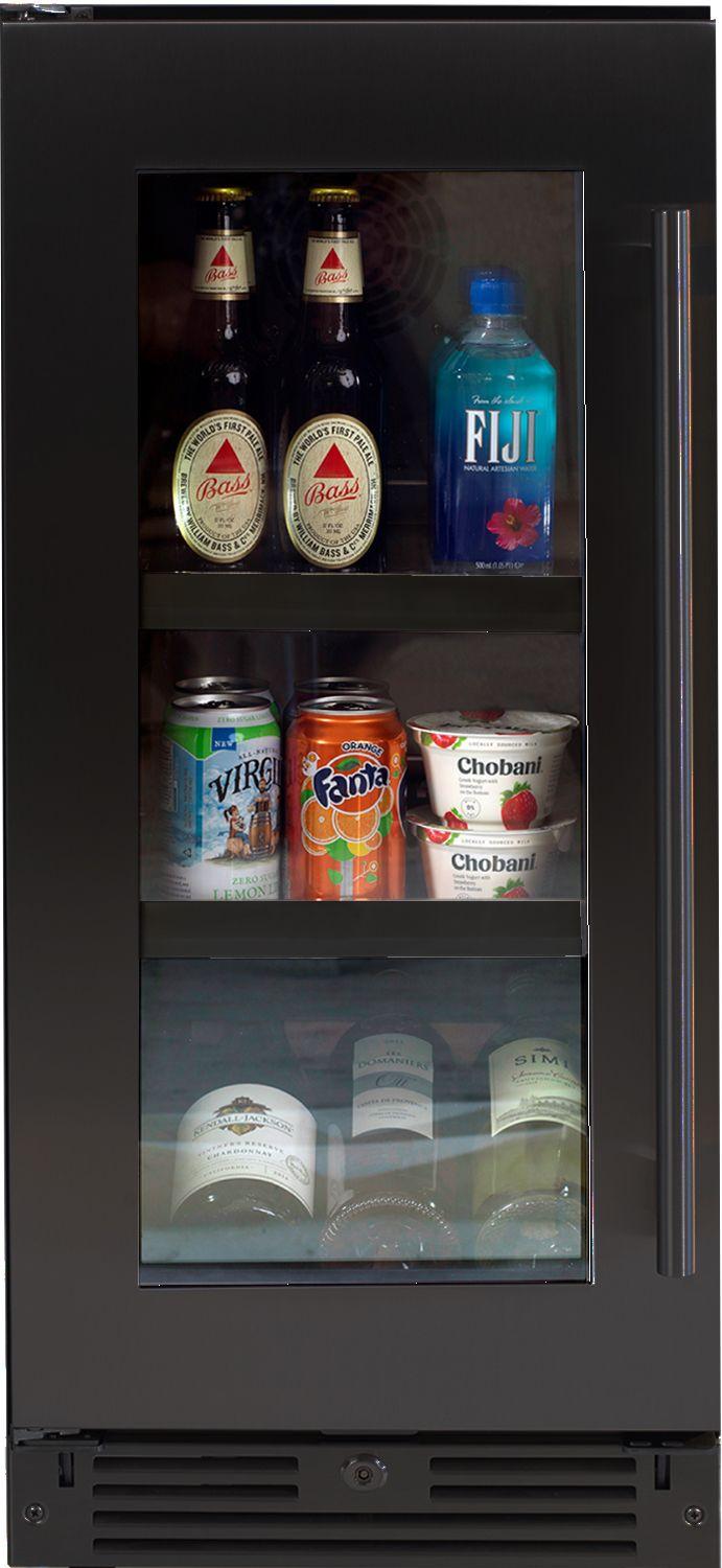 Xo Appliance XOU15BCGBSL Beverage Center 15" Black Stainless Lh