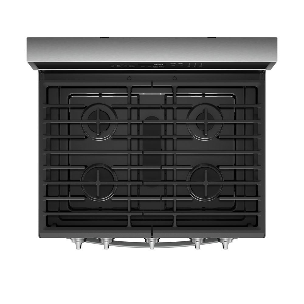 Whirlpool WFG975H0HZ 5.8 Cu. Ft. Smart Freestanding Gas Range With Ez-2-Lift Grates