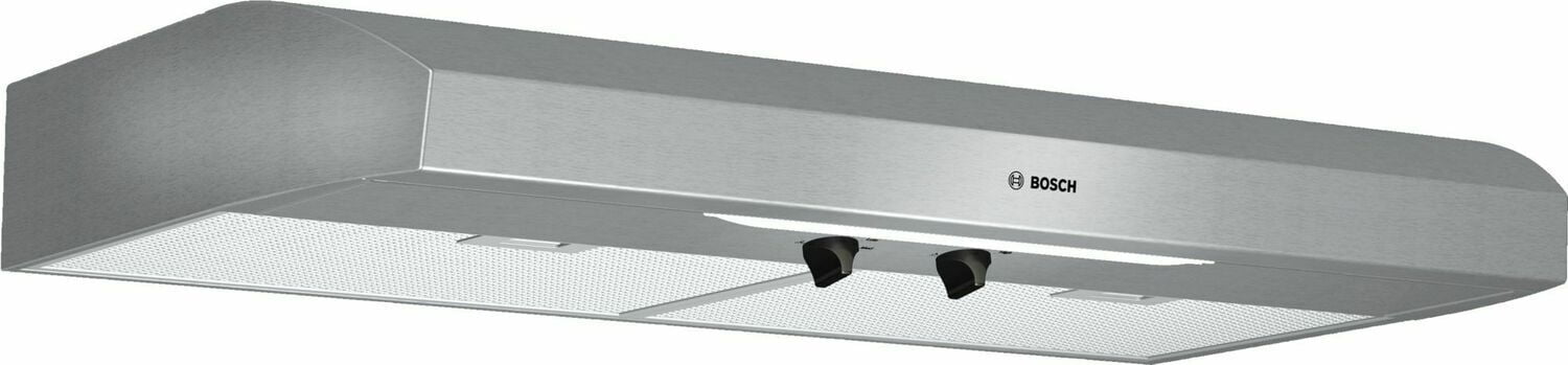 Bosch DUH36152UC 300 Series, 36" Under-Cabinet Hood, 280 Cfm, Incandescent Lights, Stnls