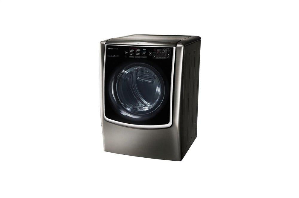 Lg DLGX9501K Lg Signature 9.0 Cu. Ft. Large Smart Wi-Fi Enabled Gas Dryer W/ Turbosteam™