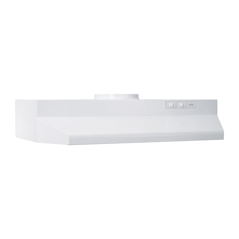 Broan BUEZ236WW Broan® 36-Inch Under-Cabinet Range Hood W/ Easy Install System, 190 Cfm, White