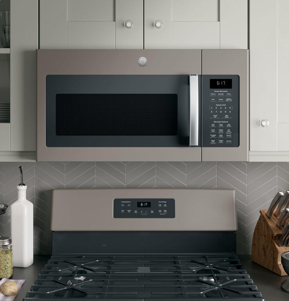 Ge Appliances JVM6175EKES Ge® 1.7 Cu. Ft. Over-The-Range Sensor Microwave Oven