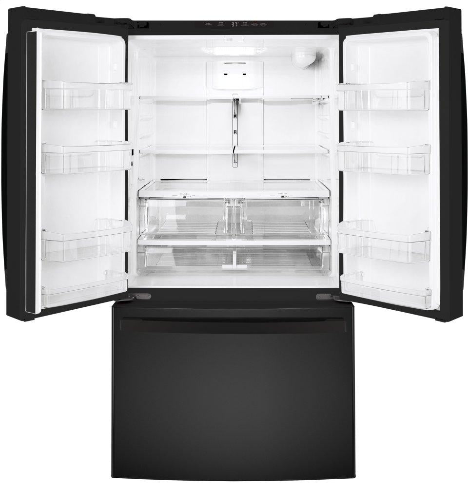 Ge Appliances GNE27JGMBB Ge® Energy Star® 27.0 Cu. Ft. French-Door Refrigerator