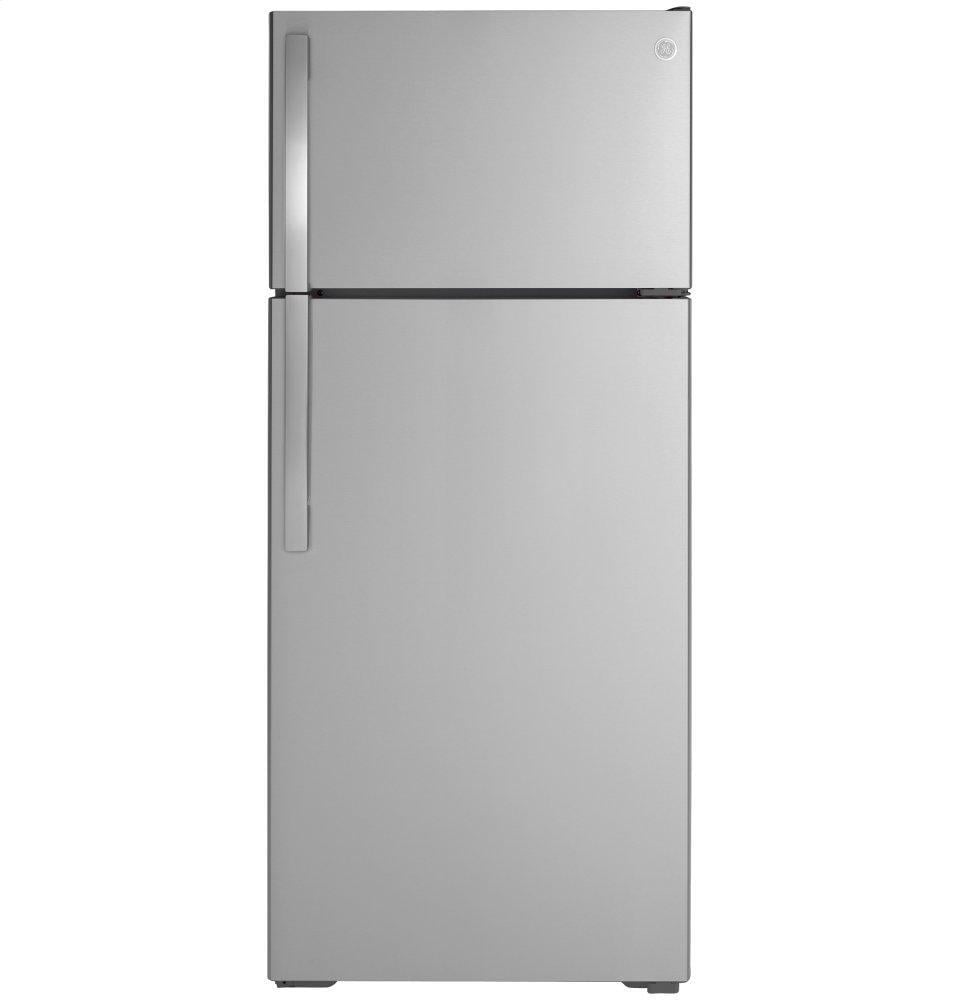 Ge Appliances GIE18GSNRSS Ge® Energy Star® 17.5 Cu. Ft. Top-Freezer Refrigerator